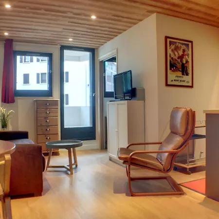 Nice Flat Aiguille Du Midi With Balcony 公寓 霞慕尼