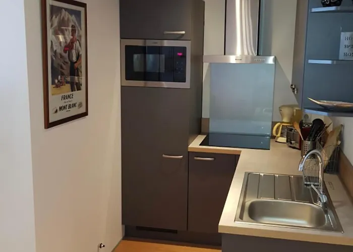 Nice Flat Aiguille Du Midi With Balcony 公寓